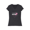 A Beautiful Mess Short Sleeve V - Neck Tee - altruesm