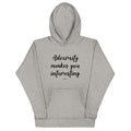 Adversity Makes You Interesting Premium Hoodie - altruesm