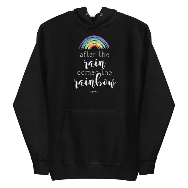 After the Rain Comes the Rainbow Premium Hoodie - altruesm