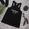 Baseball Mom Flowy Racerback Tank - altruesm