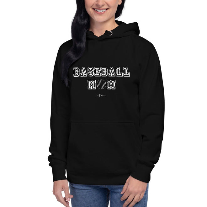 Baseball Mom Premium Hoodie - altruesm