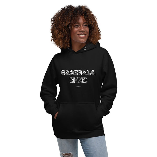 Baseball Mom Premium Hoodie - altruesm