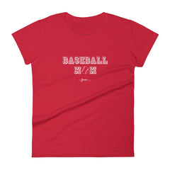 Baseball Mom Short Sleeve T-Shirt