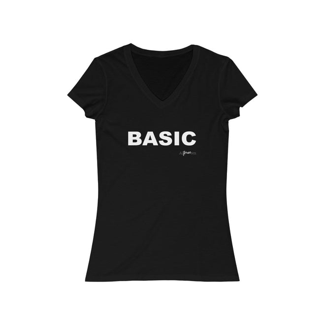 Basic Short Sleeve V - Neck Tee - altruesm