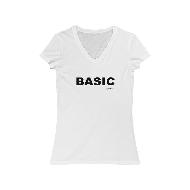 Basic Short Sleeve V - Neck Tee - altruesm