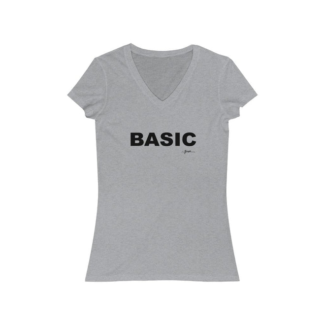 Basic Short Sleeve V - Neck Tee - altruesm