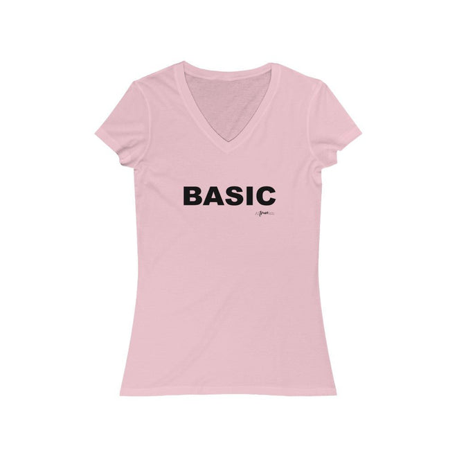 Basic Short Sleeve V - Neck Tee - altruesm