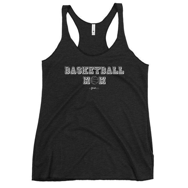 Basketball Mom Racerback Tank - altruesm