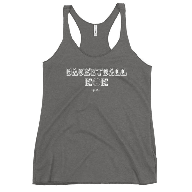 Basketball Mom Racerback Tank - altruesm