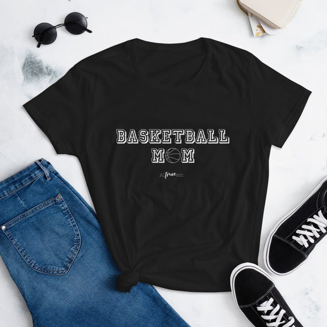 Basketball Mom Short Sleeve T-Shirt - altruesm