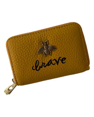 Bee Brave Card Case