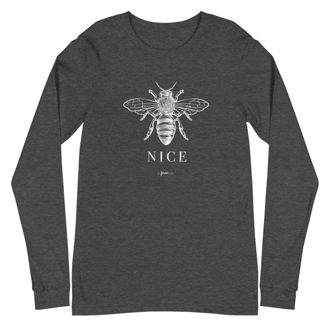 Bee Nice Long Sleeve Tee - altruesm