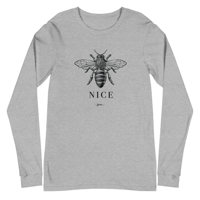 Bee Nice Long Sleeve Tee - altruesm