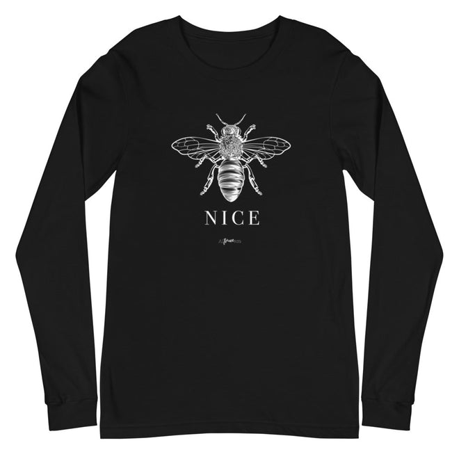 Bee Nice Long Sleeve Tee - altruesm