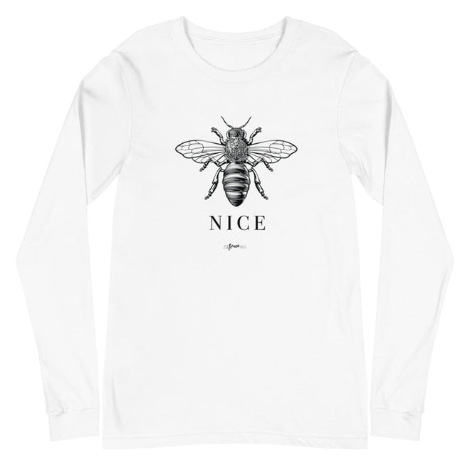 Bee Nice Long Sleeve Tee - altruesm