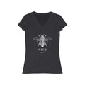 Bee Nice Short Sleeve V - Neck Tee - altruesm