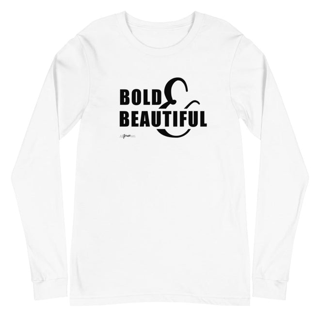 Bold and Beautiful Long Sleeve Tee - altruesm