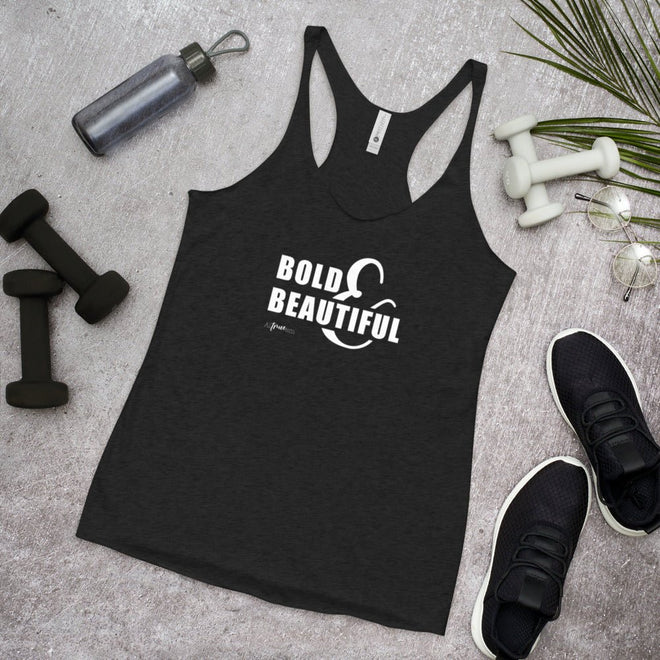 Bold & Beautiful Racerback Tank - altruesm