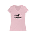 Bold & Beautiful Short Sleeve V - Neck Tee - altruesm