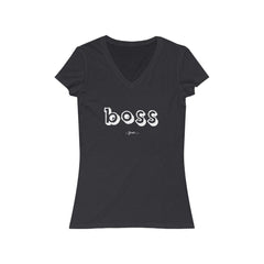 Boss Short Sleeve V-Neck Tee