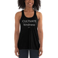 Cultivate Kindness Flowy Racerback Tank - altruesm