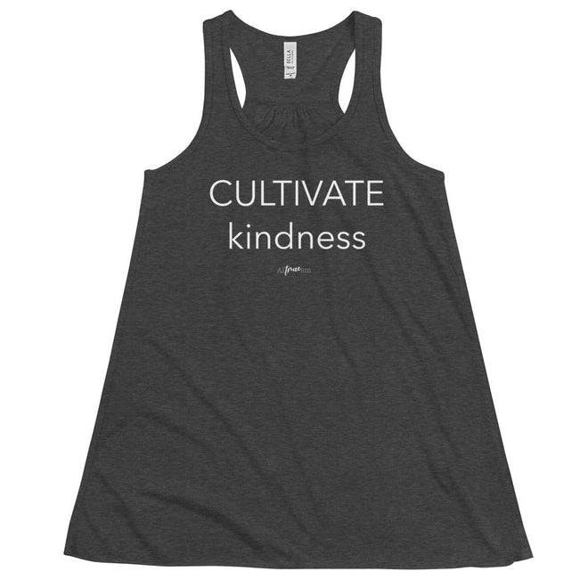 Cultivate Kindness Flowy Racerback Tank - altruesm