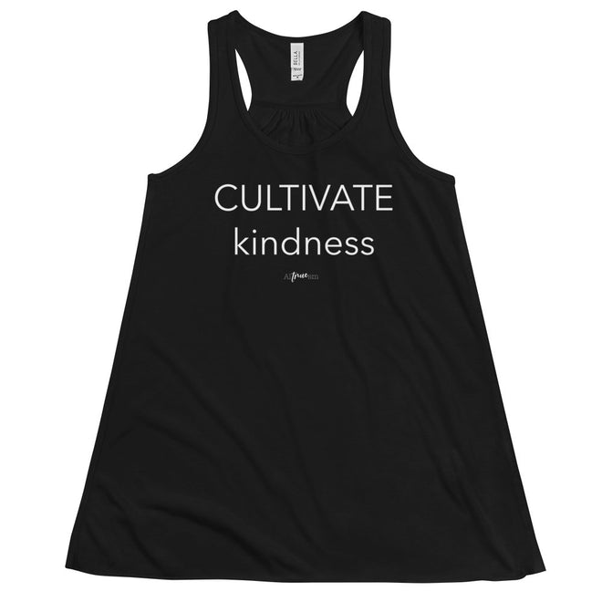 Cultivate Kindness Flowy Racerback Tank - altruesm