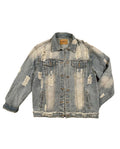 Domestic Violence Awareness Bullies Never Win Jean Jacket - altruesm