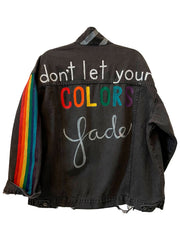 Don't Let Your Colors Fade Jean Jacket