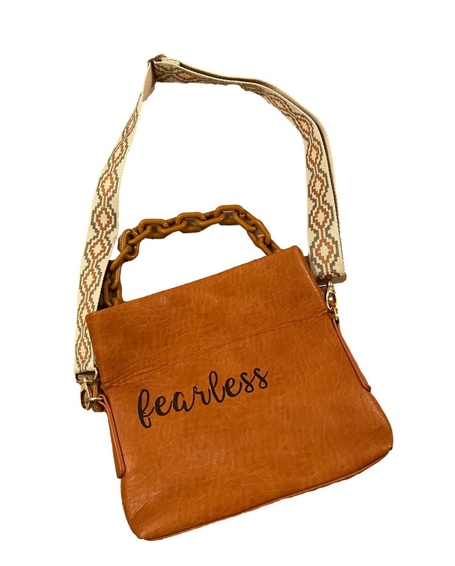 Fearless Custom Hand - Painted Peekaboo Bag - altruesm