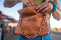 Fearless Custom Hand - Painted Peekaboo Bag - altruesm