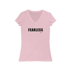 Fearless Short Sleeve V-Neck Tee