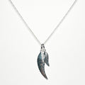 Feather Sterling Silver Necklace - altruesm