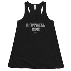 Football Mom Flowy Racerback Tank