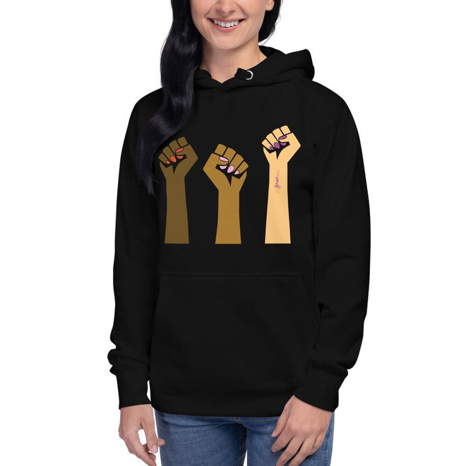 Girl Strong Premium Hoodie - altruesm