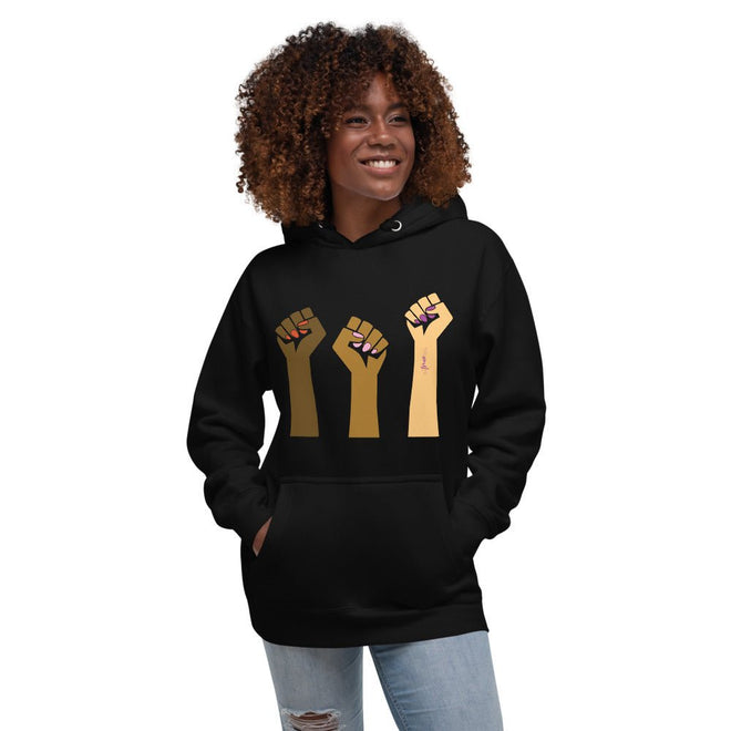 Girl Strong Premium Hoodie - altruesm