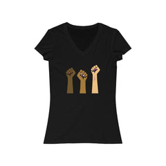 Girl Strong Short Sleeve V-Neck Tee