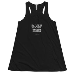 Golf Mom Flowy Racerback Tank