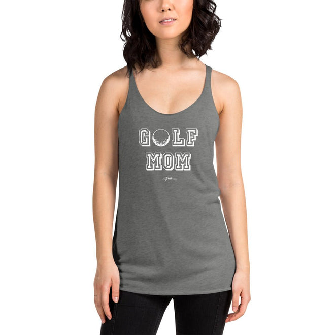 Golf Mom Racerback Tank - altruesm