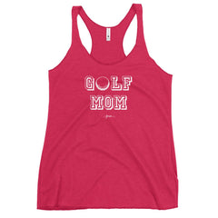 Golf Mom Racerback Tank