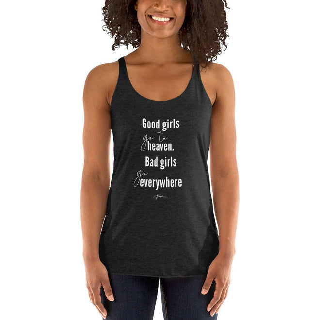 Good Girls go to Heaven Racerback Tank - altruesm