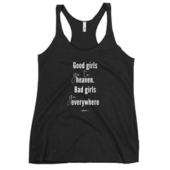 Good Girls go to Heaven Racerback Tank