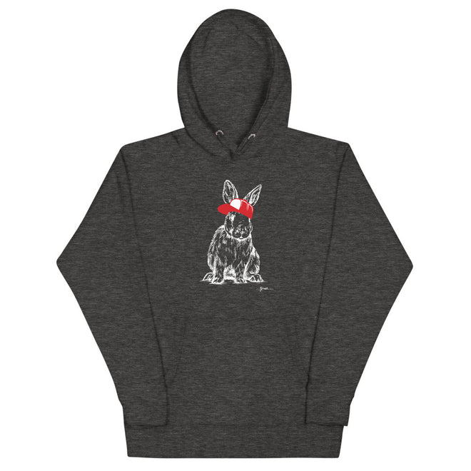 Hip Hop Bunny Premium Hoodie - altruesm