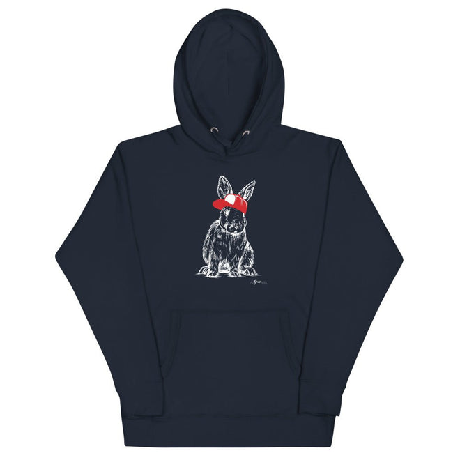 Hip Hop Bunny Premium Hoodie - altruesm