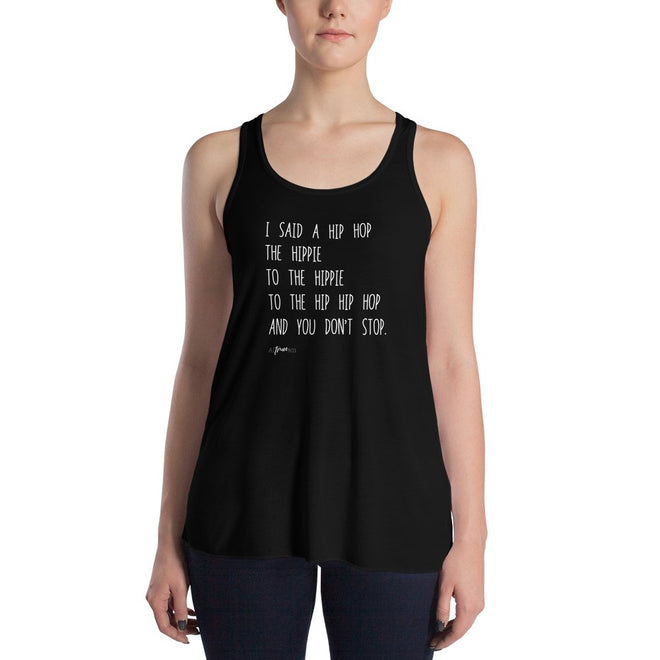 Hip Hop Flowy Racerback Tank - altruesm