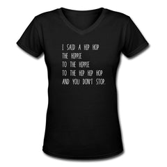 Hip Hop Women's V-Neck T-Shirt