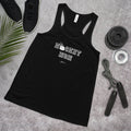 Hockey Mom Flowy Racerback Tank - altruesm