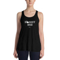 Hockey Mom Flowy Racerback Tank - altruesm