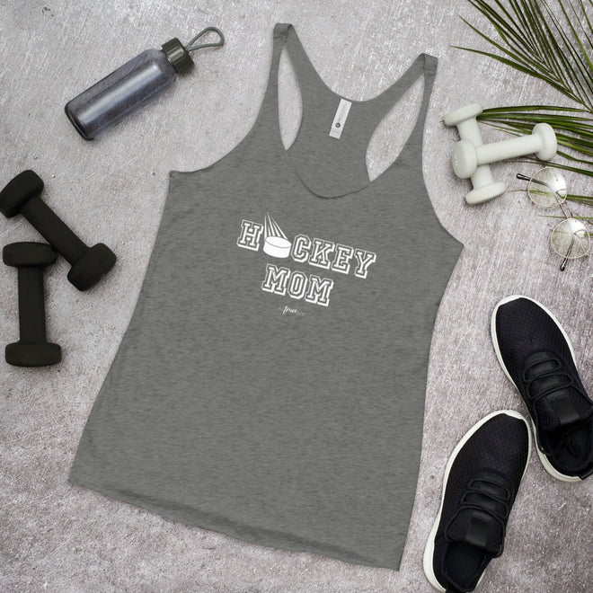 Hockey Mom Racerback Tank - altruesm