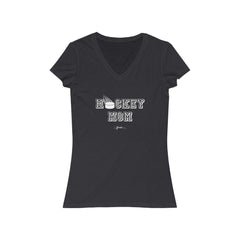 Hockey Mom Short Sleeve V-Neck Tee